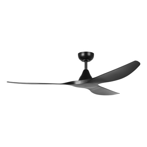 Matte Black 60" Ceiling Fan from the Surfline 60 Collection