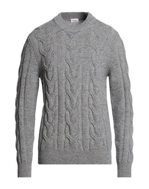 Man Sweater Grey Size 40 Merino Wool