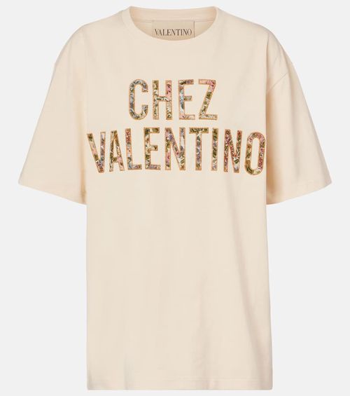 Chez cotton jersey T-shirt