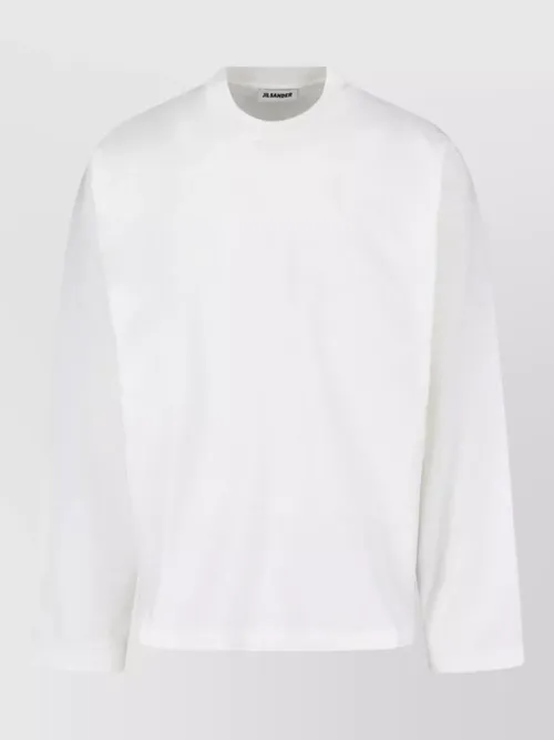 Jil Sander - long sleeve crew neck knitted top