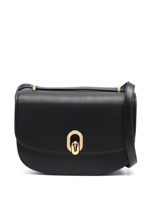 Tondo 22 leather shoulder bag