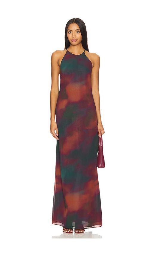 House of Harlow 1960 x REVOLVE Grayson Maxi Dress in Burgundy.  XXS. Also in L, M