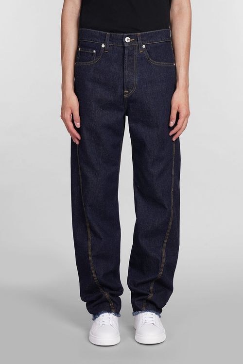 Jeans In Blue Cotton