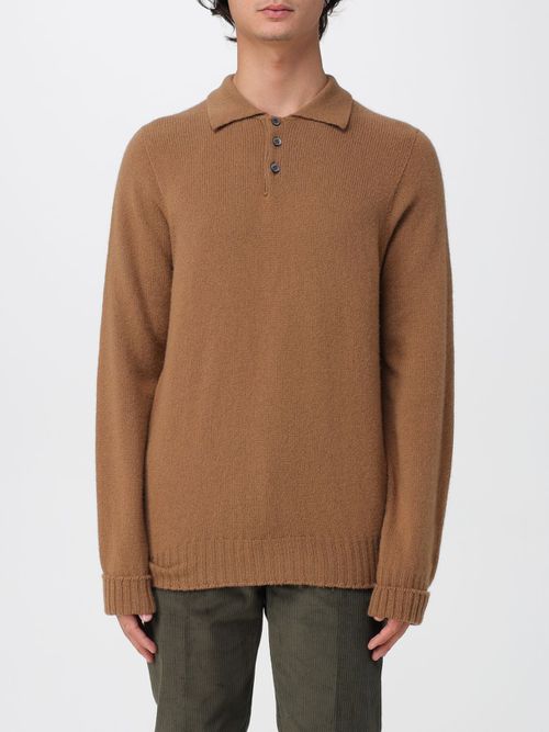 Polo Shirt Men color Brown