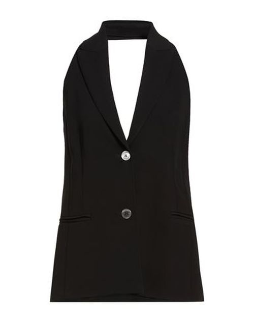 Woman Top Black Size 6 Viscose, Elastane