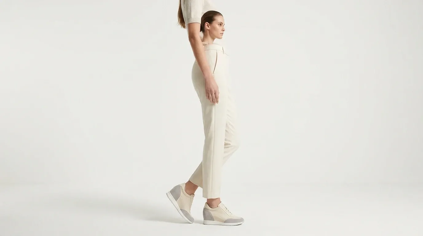 Wedge-Heel Sneakers Are May 2026's Quiet Lift — Why UK Shoppers Are Choosing Stealth Height Over Chunky Soles