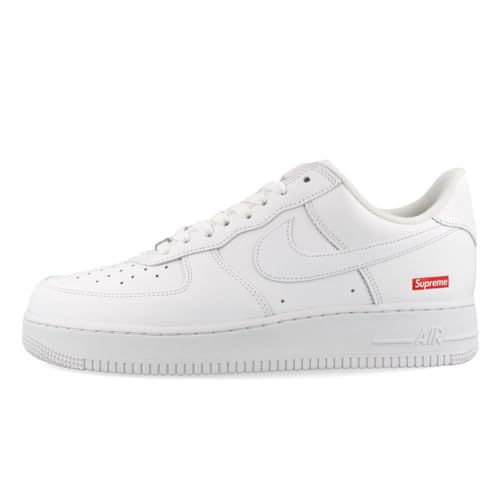 Nike Men's Air Force 1 Low Supreme Mini Box Logo White