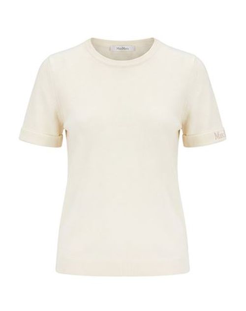 Woman Sweater Ivory Size L Cotton