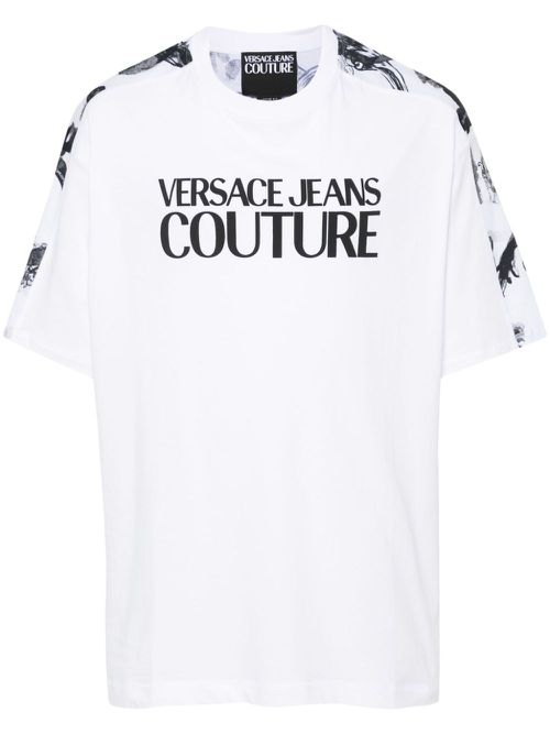 Logo-print cotton T-shirt - White