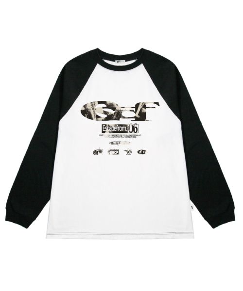 Stamp ESCF Logo Collage Print Long Sleeve
