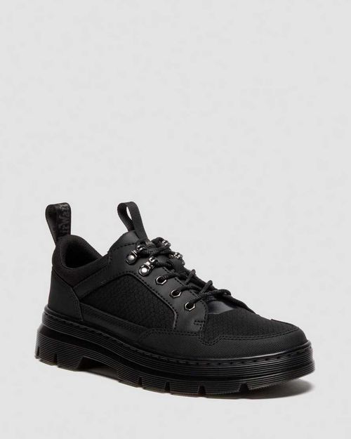 Reeder Mk.02 Nylon & Suede Utility Shoes in Black