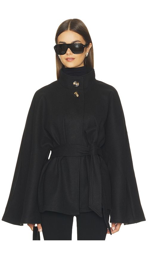 ALL THE WAYS Jimun Tie Jacket in Black. L. Also in