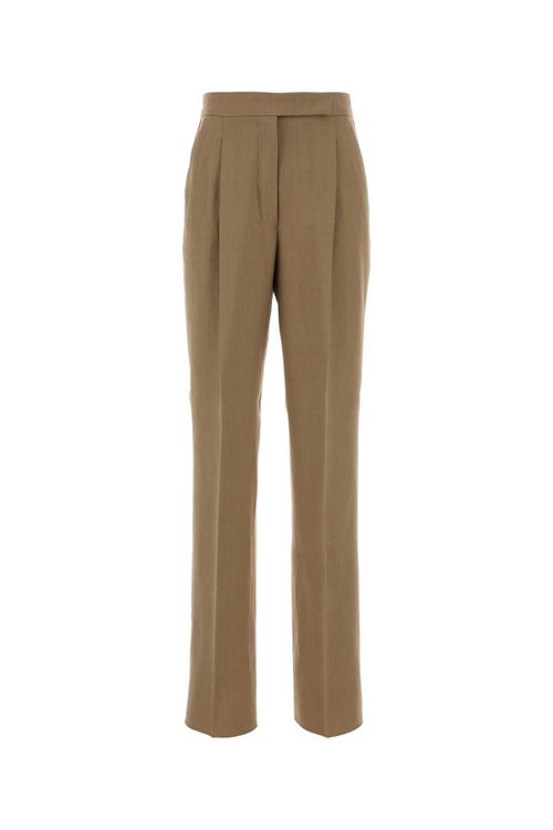 Hemp Trousers — Beige