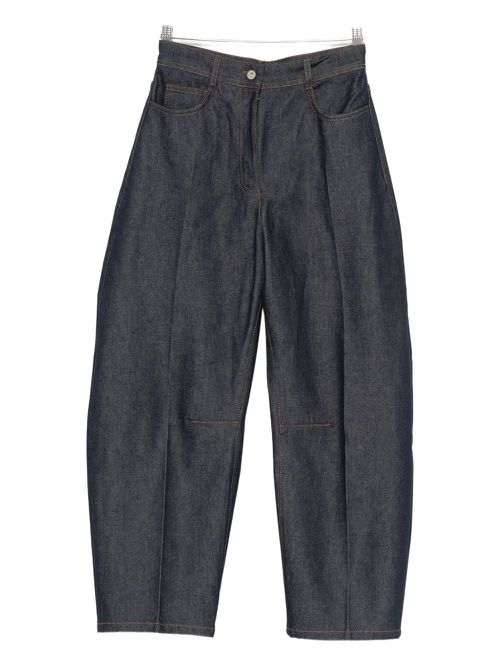 Dart-detailing jeans - Blue