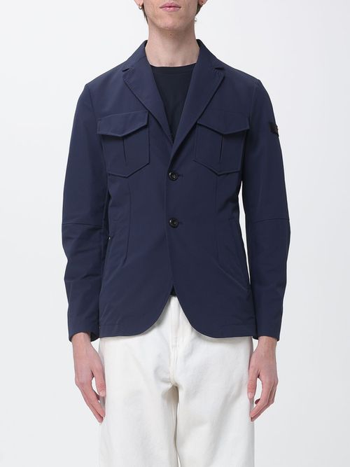 Jacket Men color Blue