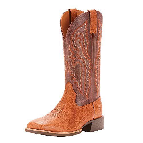 BMVY9 Mens Heritage Crepe Western Boot Earth/Brown Bomber