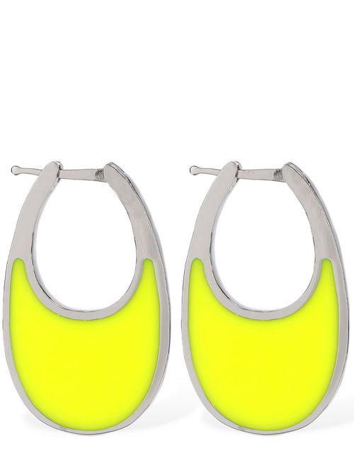 Swipe Medium Lacquer Earrings