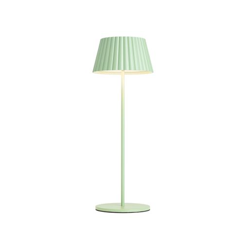 Sage Green LED Table Lamp from the Dario Collection