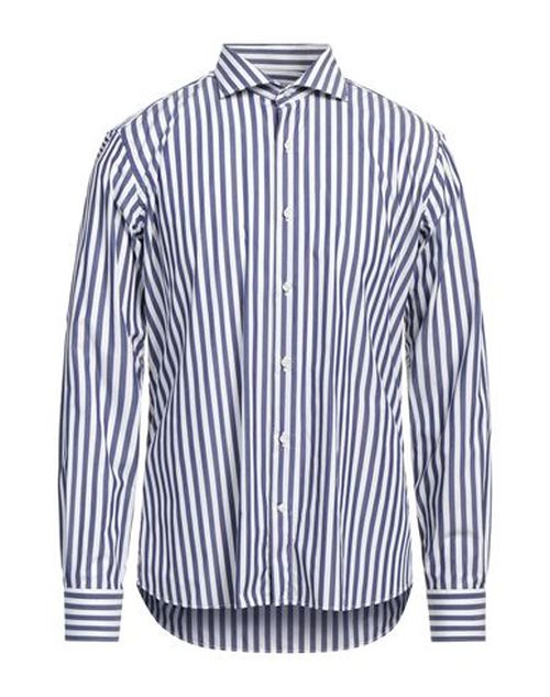 Man Shirt Navy Size 15 ½ Cotton