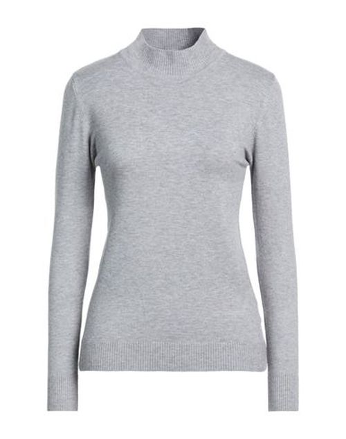 Woman Turtleneck Light grey Size L/XL Viscose, Polyamide, Polyester