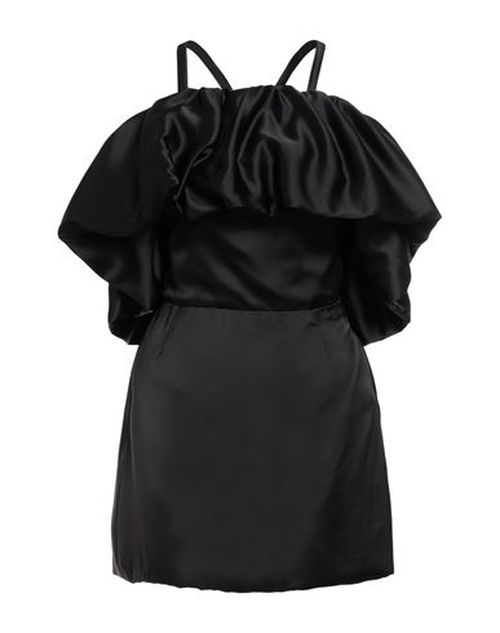 Woman Mini dress Black Size 6 Viscose