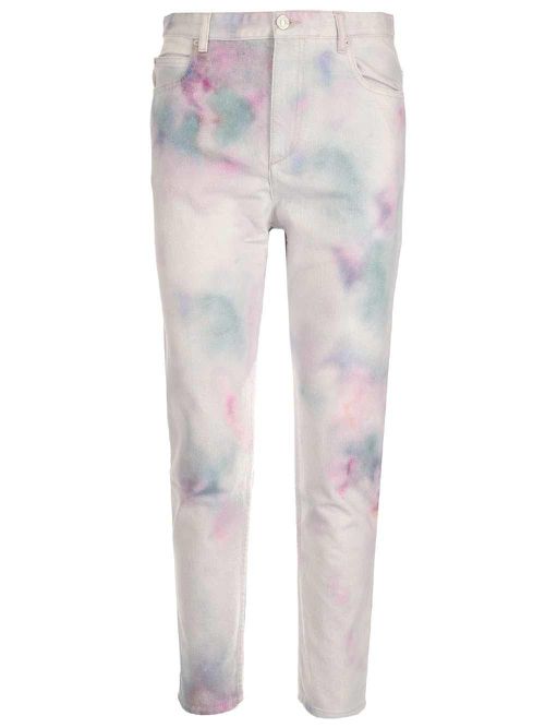 Tie-dye Effect Jeans