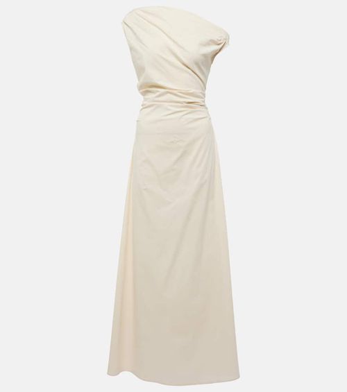Staud Maxi Phare cotton poplin maxi dress