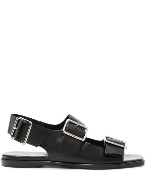 Thekla leather sandals - Black