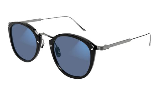 C Decor Blue/Clear Photochromatic Oval Unisex Sunglasses CT0014S 007 49