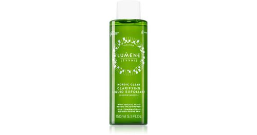 Lumene TYYNI Nordic cleansing tonic lotion for the reduction of excess sebum and enlarged pores scrub effect 150 ml