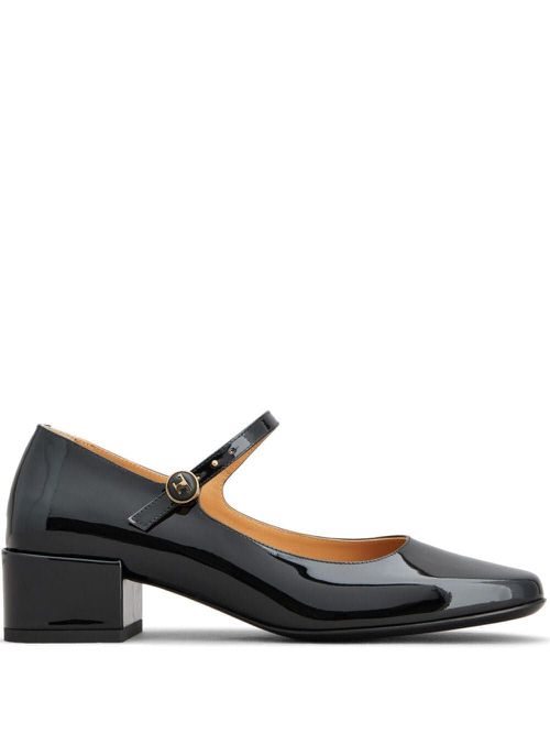 Tod's Women's Mary Jane Patentfinish Pumps in Black | Size 36 | XXW33L0IN60TVB