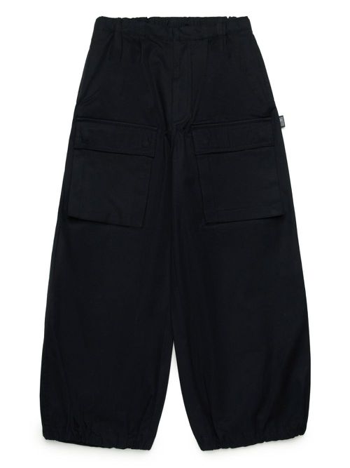 Wide-leg trousers - Black