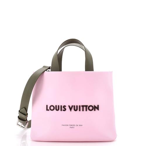 Louis Vuitton  Pre-Loved Shopper Tote Leather Mini