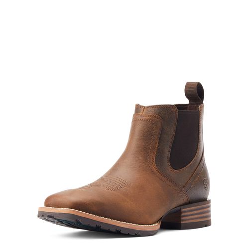 Men's Hybrid Low Boy Western Boots in Old Earth, D Medium Width, Size 8, by Ariat