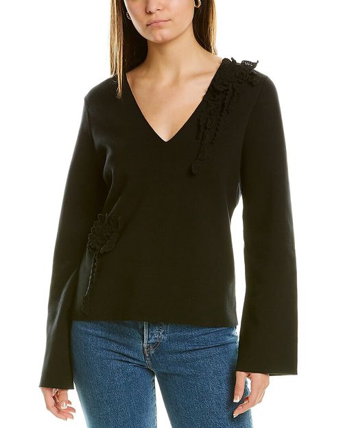 Slim V-Neck Pullover
