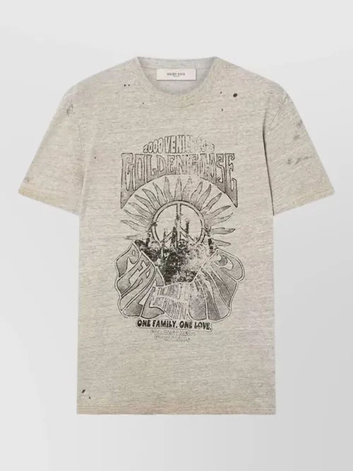 Golden Goose - journey mens crew neck graphic t shirt