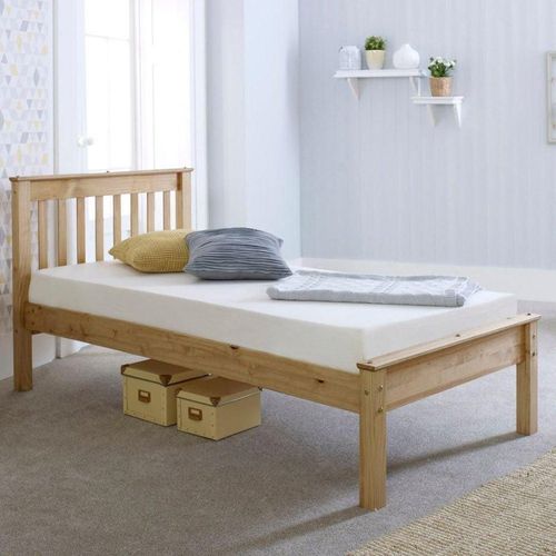 Colwick Waxed Pine Wooden Bed
