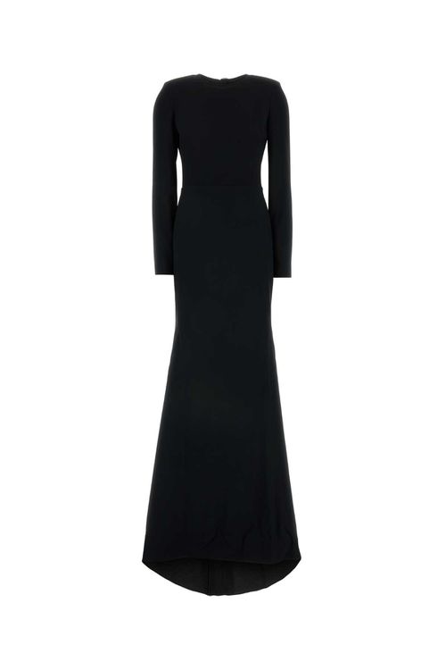 Black Crepe Dress