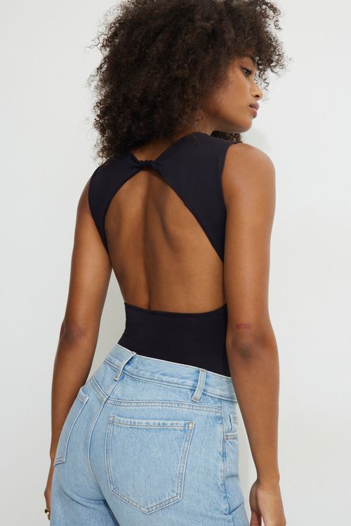 Dina Softform Open Back Bodysuit
