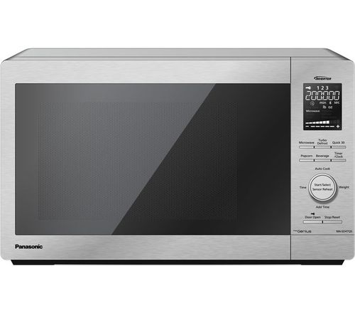 0.9 Cu. Ft. Countertop Inverter Microwave in Silver