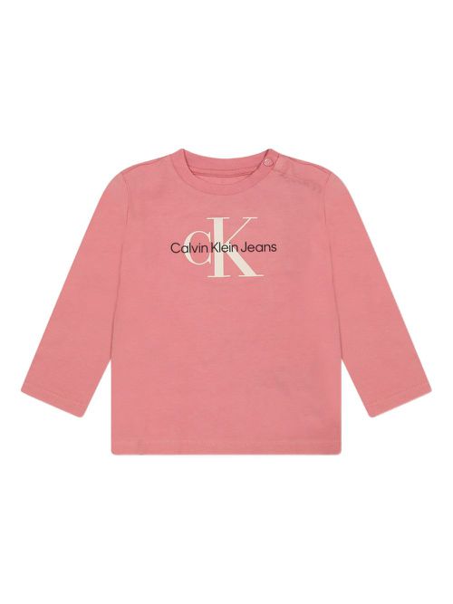 Logo-print sweatshirt - Pink