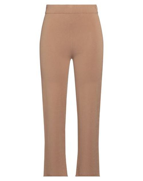 Archivio B Woman Pants Camel Size L Viscose, Polyester