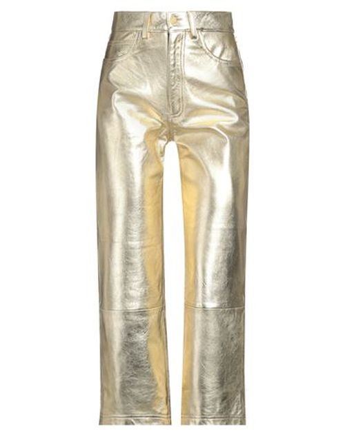 X Modes Woman Pants Gold