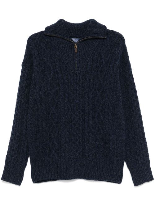 Half-zip sweater - Blue