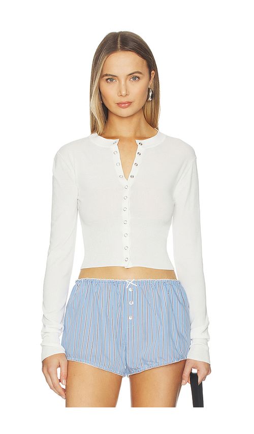 NIA Lucile Cardigan in Ivory. - L also in M