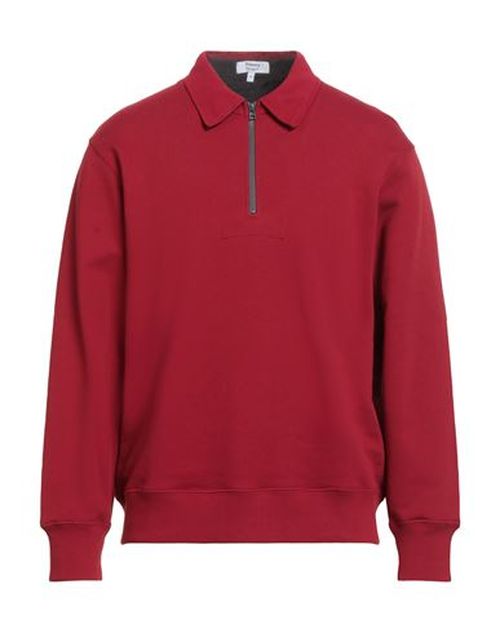 Man Sweatshirt Burgundy Size L Cotton