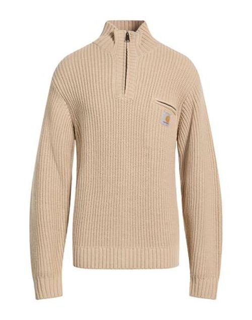Man Sweater Beige Size M Acrylic, Wool, Nylon