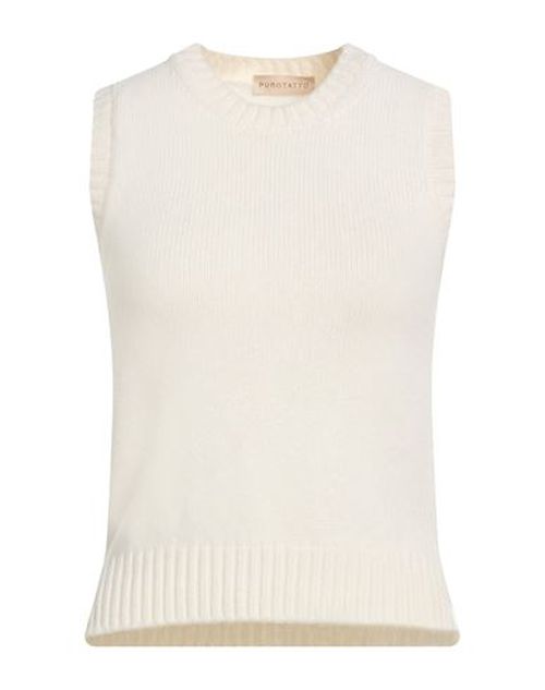 Woman Sweater Cream Size 4 Cashmere