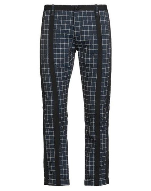 Man Pants Navy Size 32 Cotton, Polyamide, Elastane