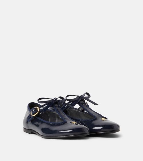 Joyce patent leather Mary Jane flats